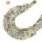 Rectangular - Sea Green Roman Glass Beads, Genuine Glass Found in Afghanistan, Matte Glass Beads for Jewelry Making, The Bead Chest